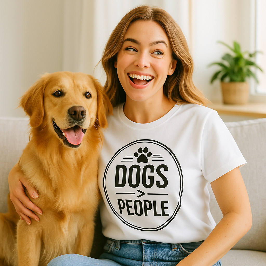 Dogs Greater Than People Premium Tee
