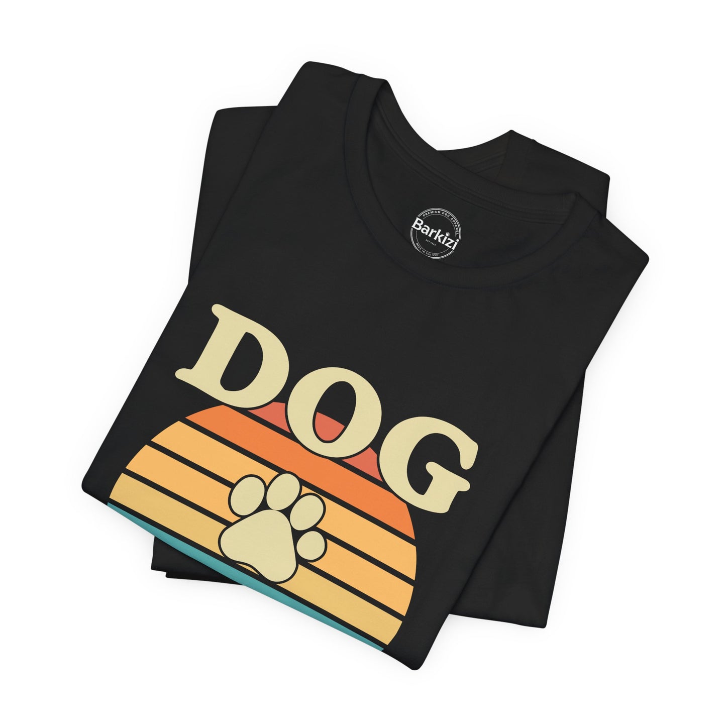 Dog Mom Retro Premium Tee