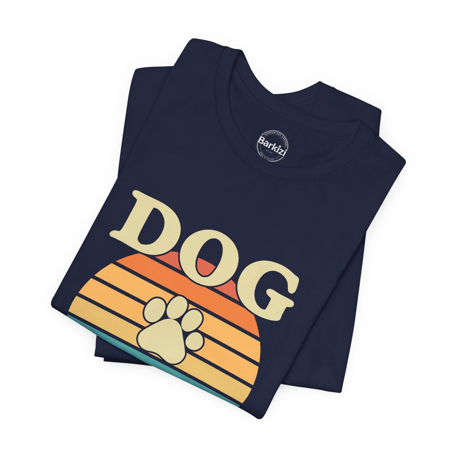 Dog Mom Retro Premium Tee