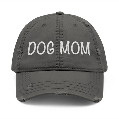 Distressed Dog Mom Hat