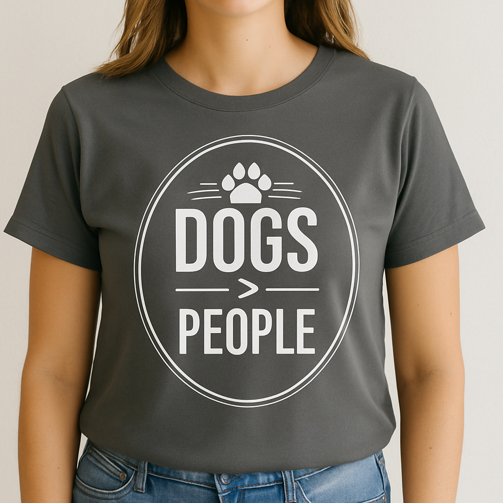 Dogs Greater Than People Premium Tee