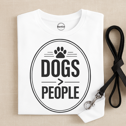 Dogs Greater Than People Premium Tee