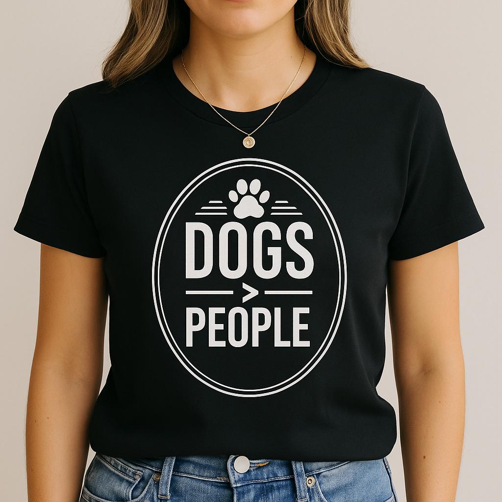 Dogs Greater Than People Premium Tee