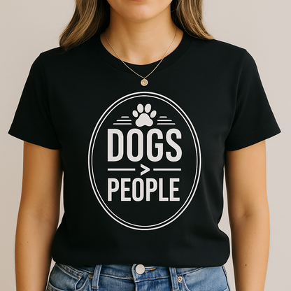 Dogs Greater Than People Premium Tee