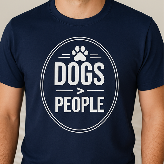 Dogs Greater Than People Premium Tee