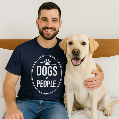 Dogs Greater Than People Premium Tee