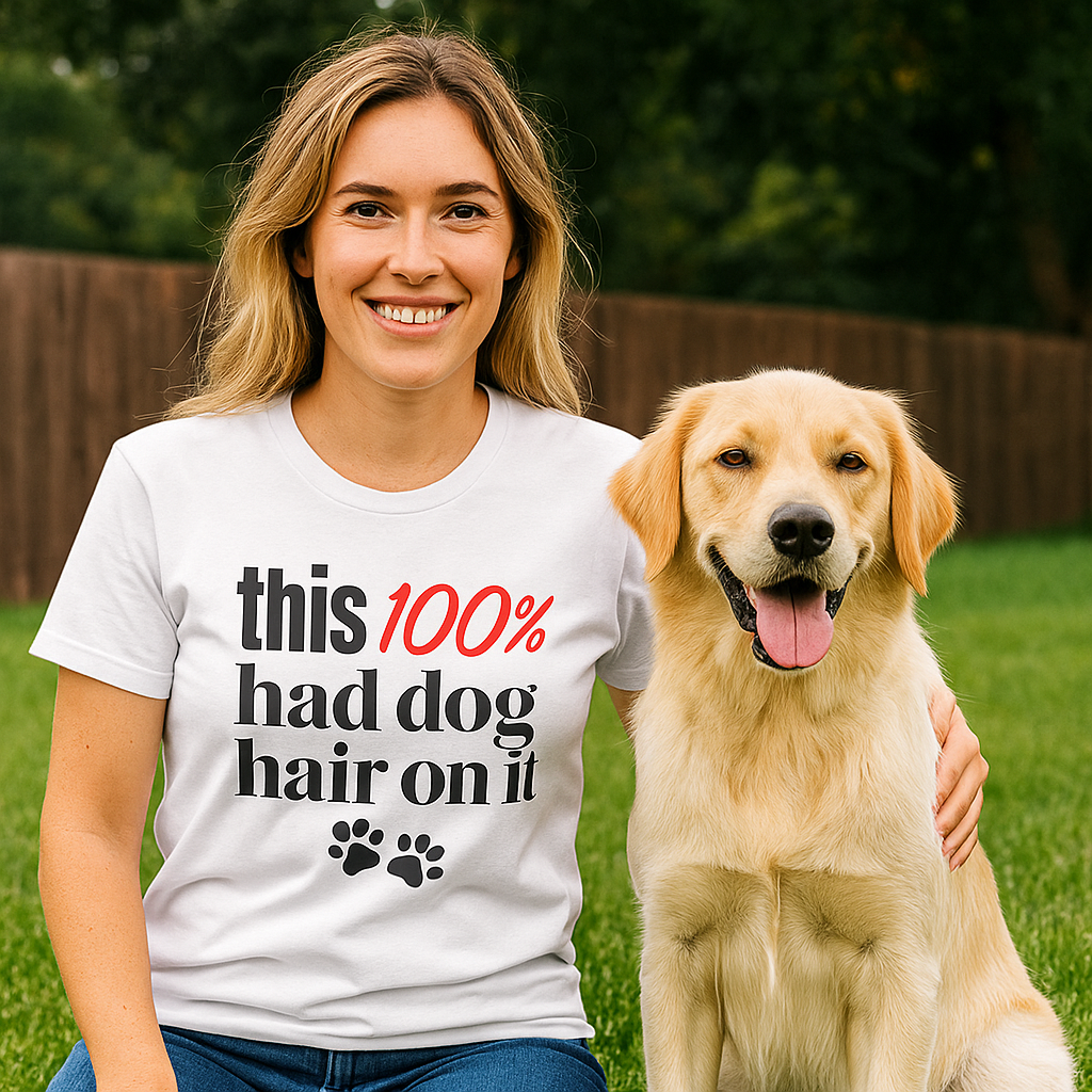 This 100 Had Dog Hair On It Premium Tee