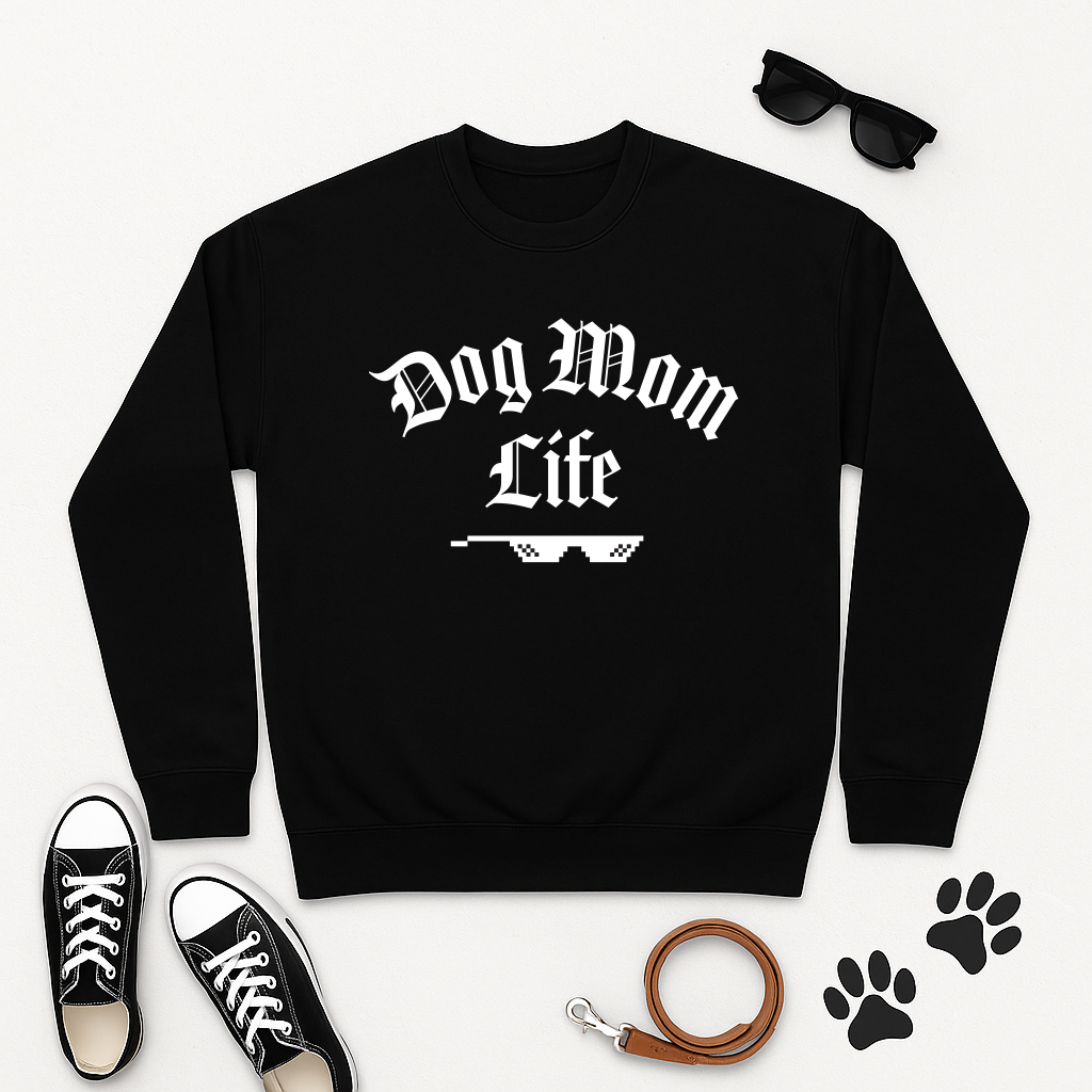 Dog Mom Life Gangster Premium Sweatshirt