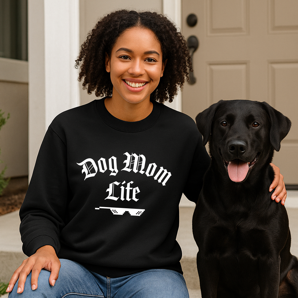 Dog Mom Life Gangster Premium Sweatshirt