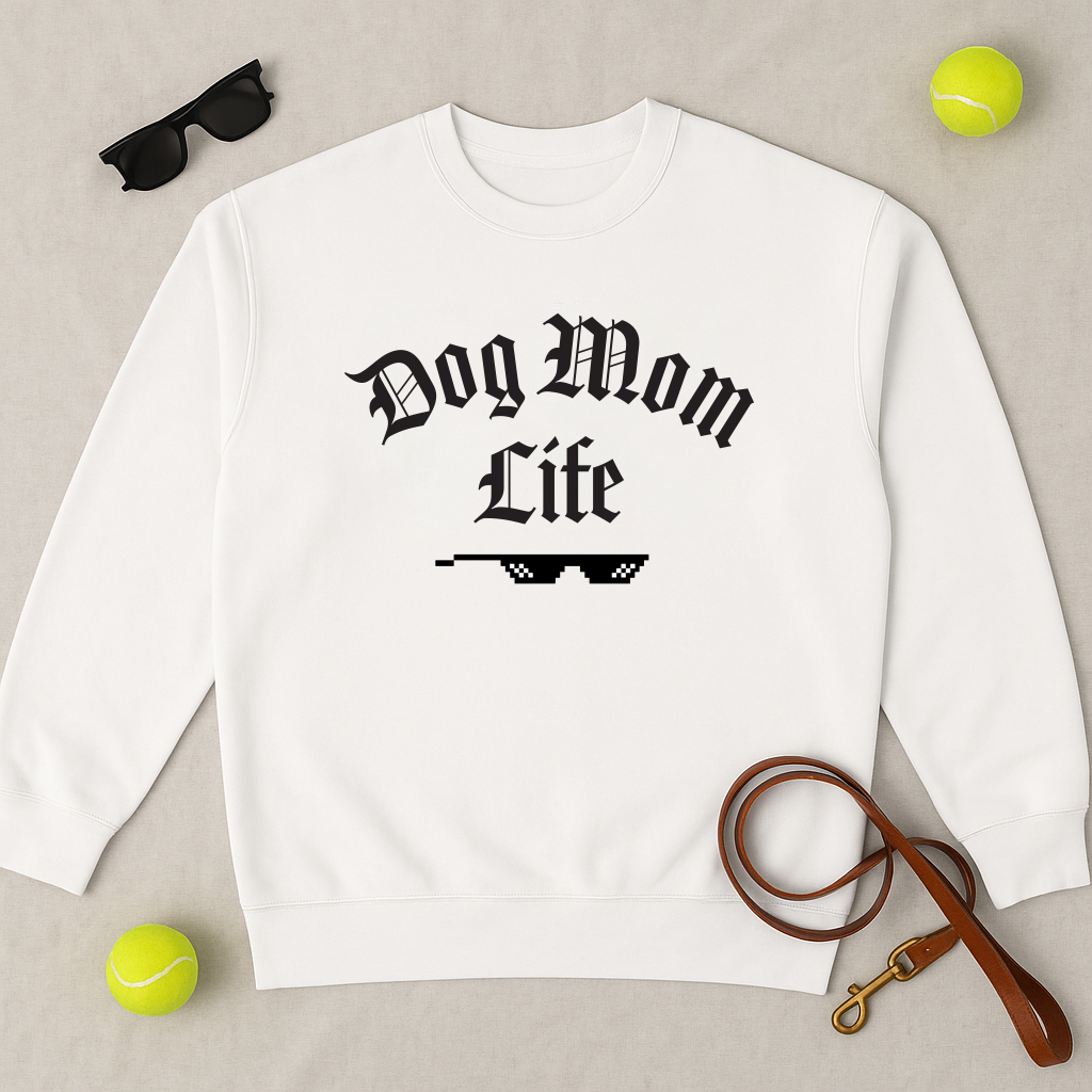 Dog Mom Life Gangster Premium Sweatshirt