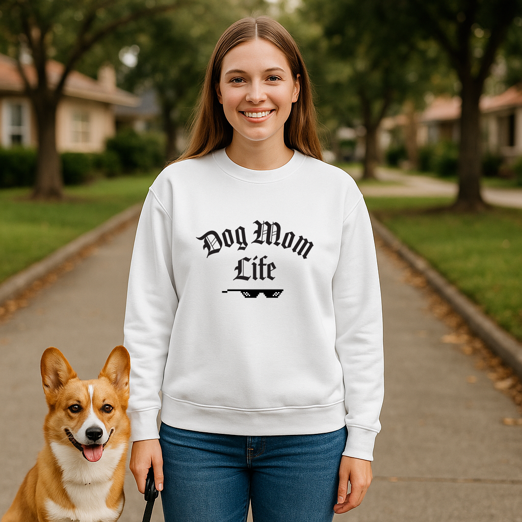 Dog Mom Life Gangster Premium Sweatshirt