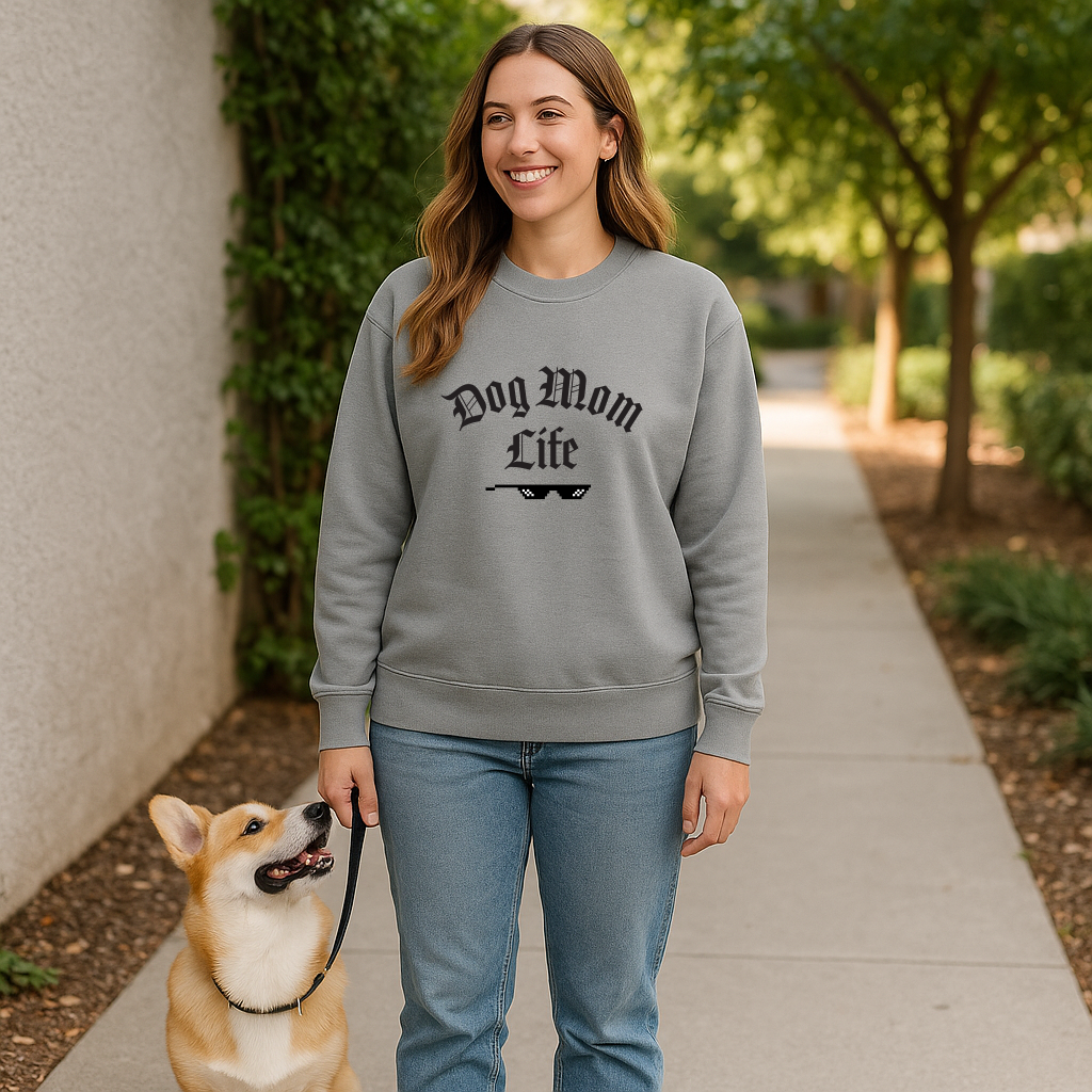 Dog Mom Life Gangster Premium Sweatshirt