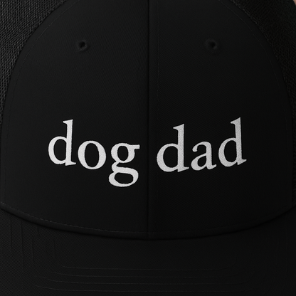 Dog Dad Snap Premium Trucker Hat