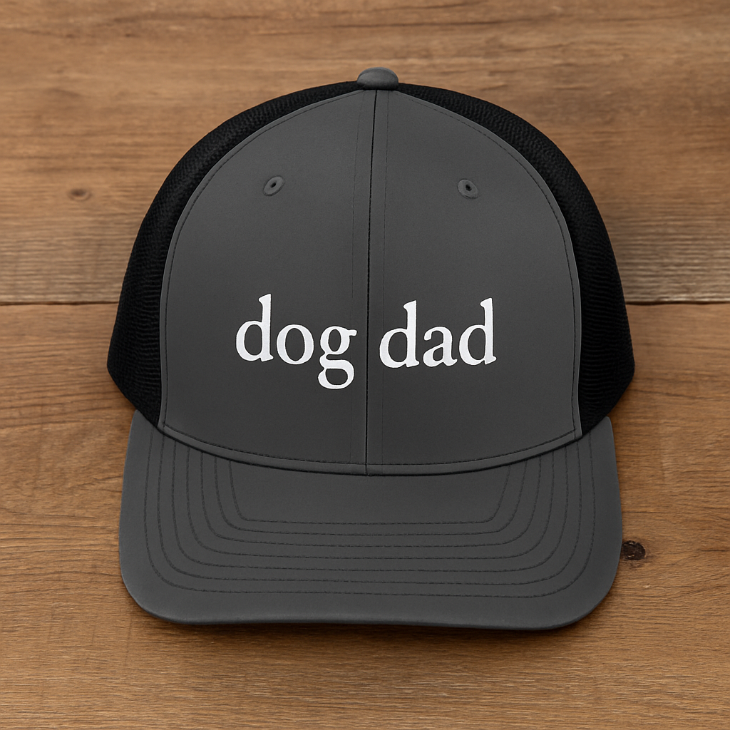 Dog Dad Snap Premium Trucker Hat
