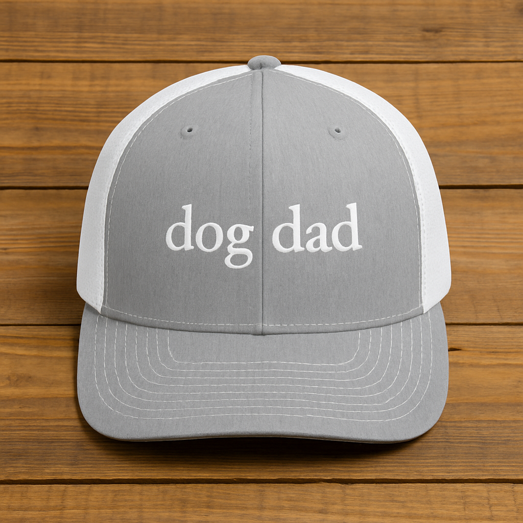 Dog Dad Snap Premium Trucker Hat