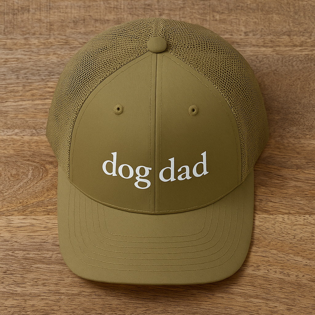 Dog Dad Snap Premium Trucker Hat