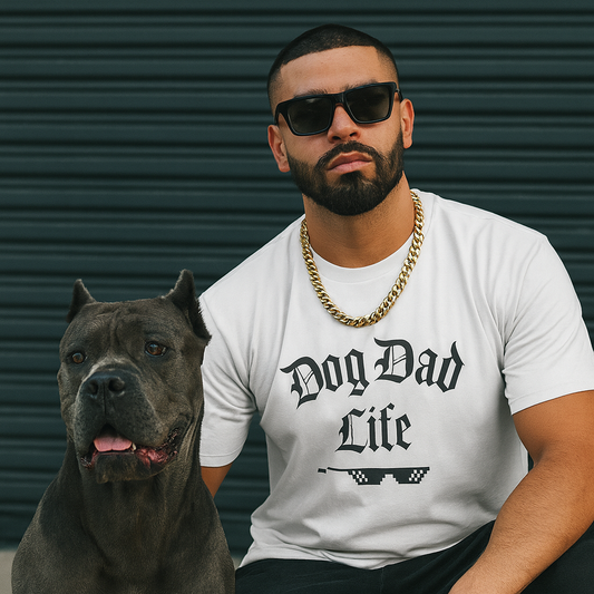 Dog Dad Life Gangster Premium Tee