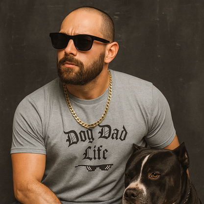 Dog Dad Life Gangster Premium Tee