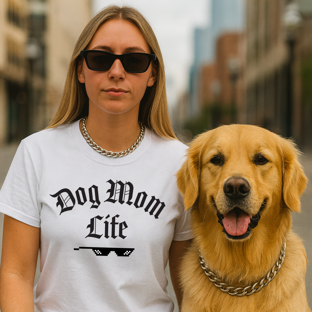 Dog Mom Life Gangster Premium Tee