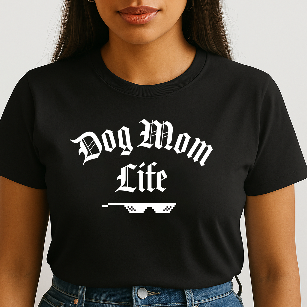 Dog Mom Life Gangster Premium Tee