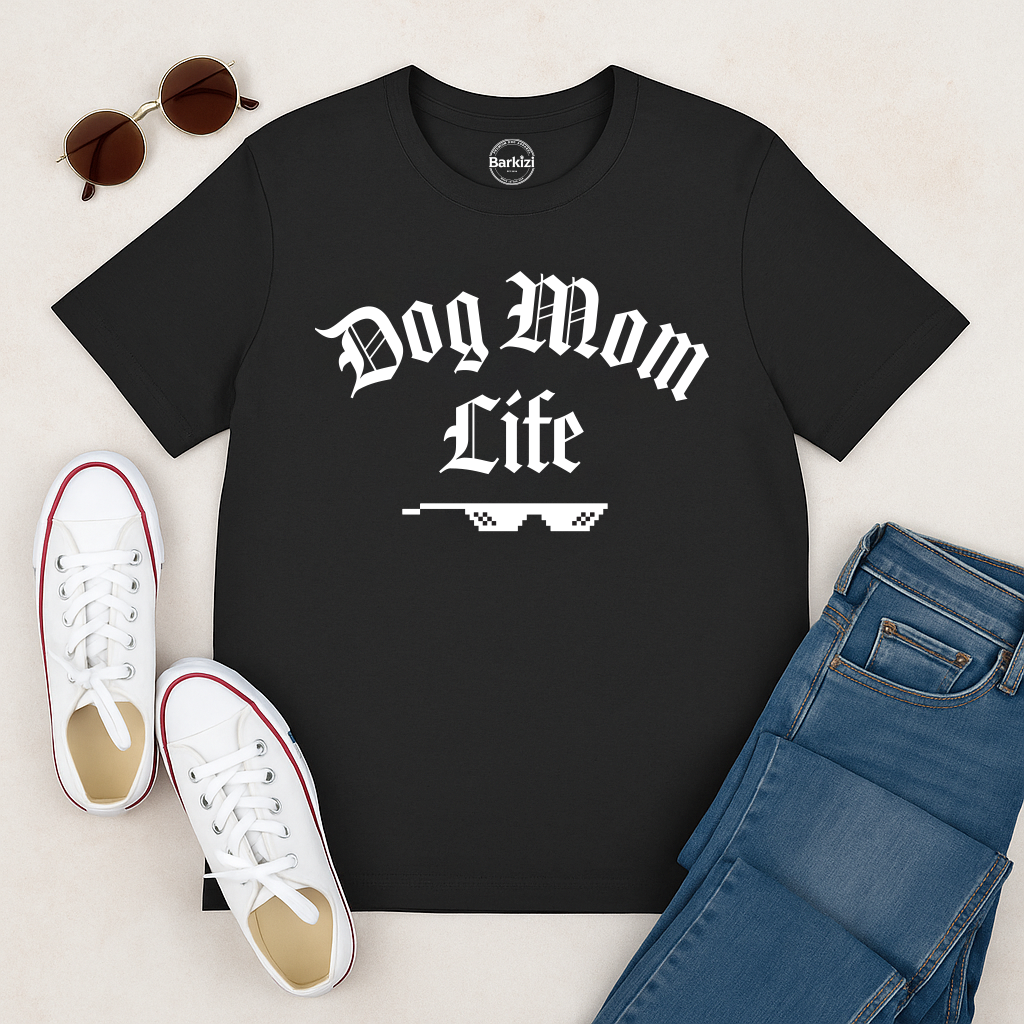 Dog Mom Life Gangster Premium Tee