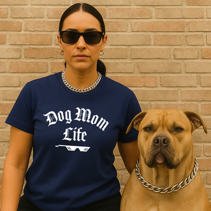 Dog Mom Life Gangster Premium Tee