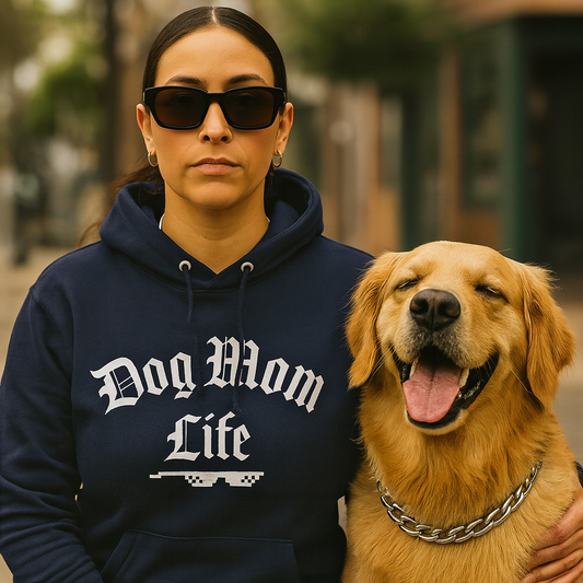 Dog Mom Life Gangster Premium Hoodie